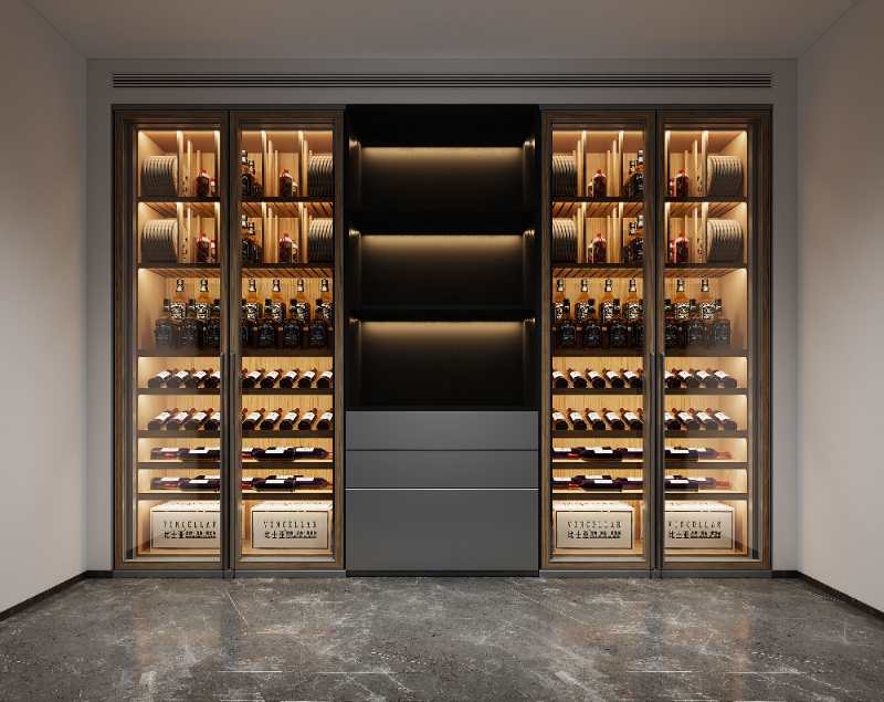 家(jiā)用高檔不鏽鋼酒櫃 家用高檔不鏽鋼酒櫃